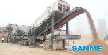 移動式破碎篩分站擁有自主知識產(chǎn)權