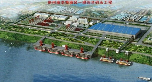 湖北一永久性砂石集并中心建成，總投資約2.5億元，年設(shè)計(jì)吞吐量360萬(wàn)噸