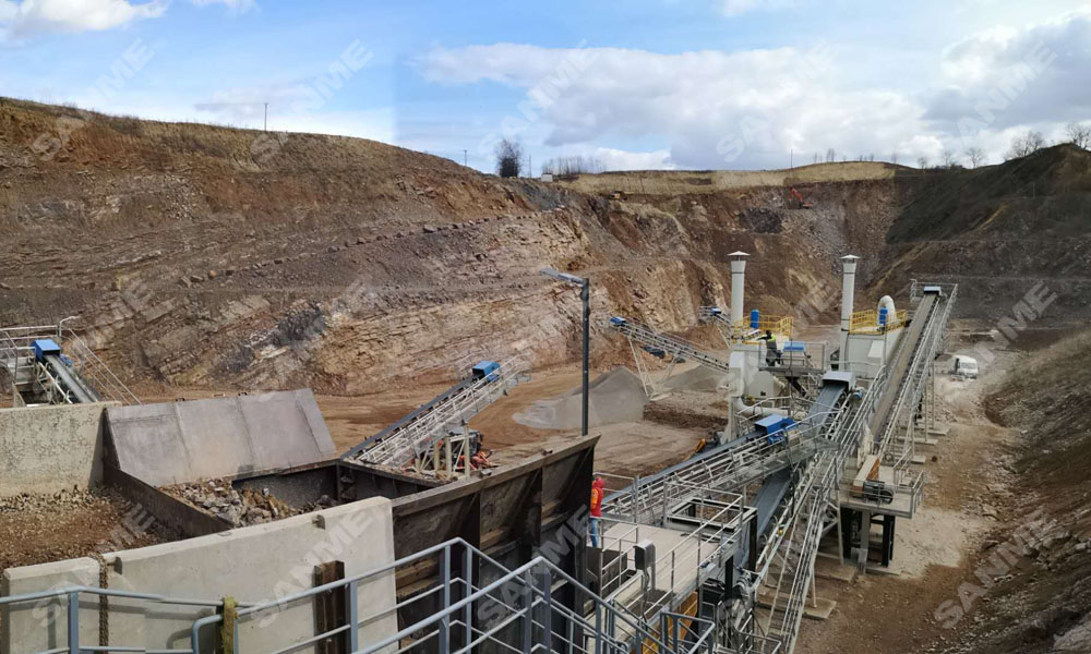 疫情擋不住中國(guó)產(chǎn)品走向歐洲 山美股份提供成套設(shè)備的骨料生產(chǎn)線調(diào)試投產(chǎn)，產(chǎn)量超預(yù)期！