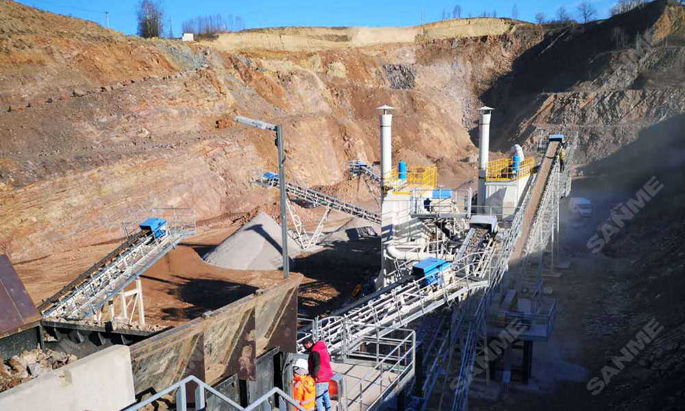 疫情擋不住中國(guó)產(chǎn)品走向歐洲 山美股份提供成套設(shè)備的骨料生產(chǎn)線調(diào)試投產(chǎn)，產(chǎn)量超預(yù)期！