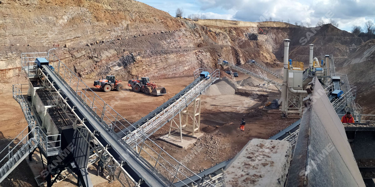 疫情擋不住中國(guó)產(chǎn)品走向歐洲 山美股份提供成套設(shè)備的骨料生產(chǎn)線調(diào)試投產(chǎn)，產(chǎn)量超預(yù)期！