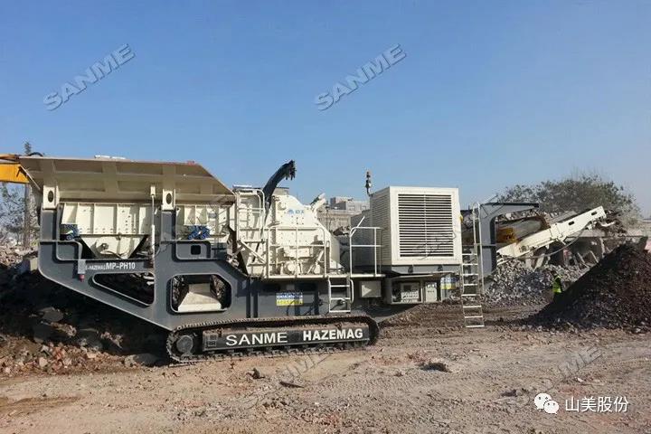 上海山美股份｜深耕履帶移動(dòng)式破碎篩分市場(chǎng)，為客戶締造卓越價(jià)值