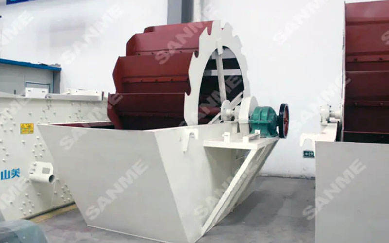 高效輪式洗砂機(jī)，洗凈度高，產(chǎn)量大！