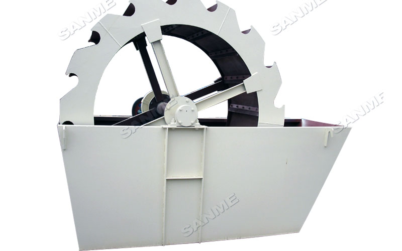 高效輪式洗砂機(jī)，洗凈度高，產(chǎn)量大！