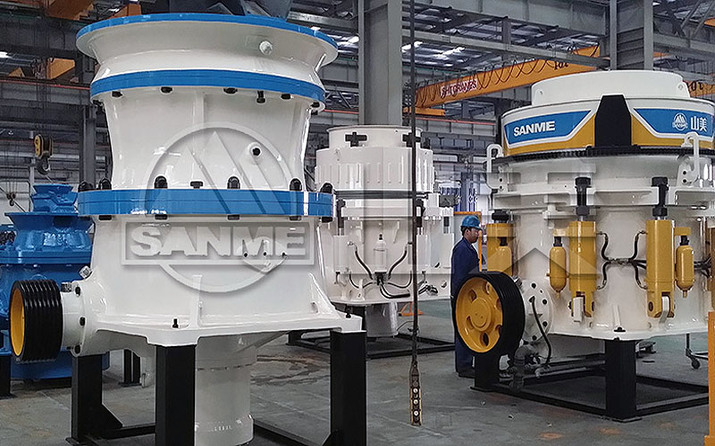 山美年產(chǎn)1000萬噸大型高性能液壓圓錐破碎機輔助骨料生產(chǎn)線??！