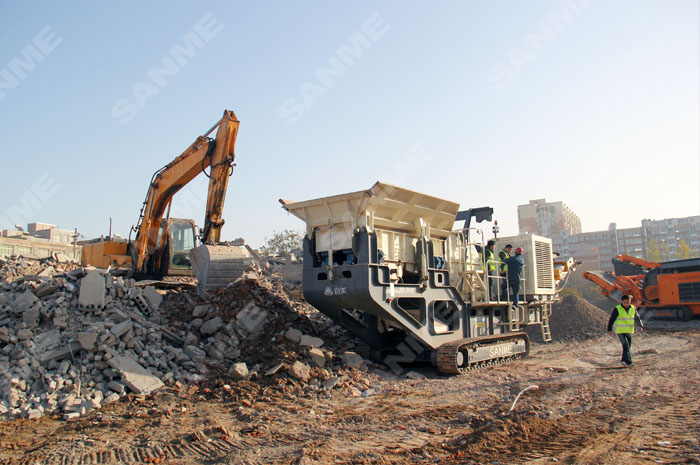 哪個移動破碎站廠家好？看山美的！PP系列