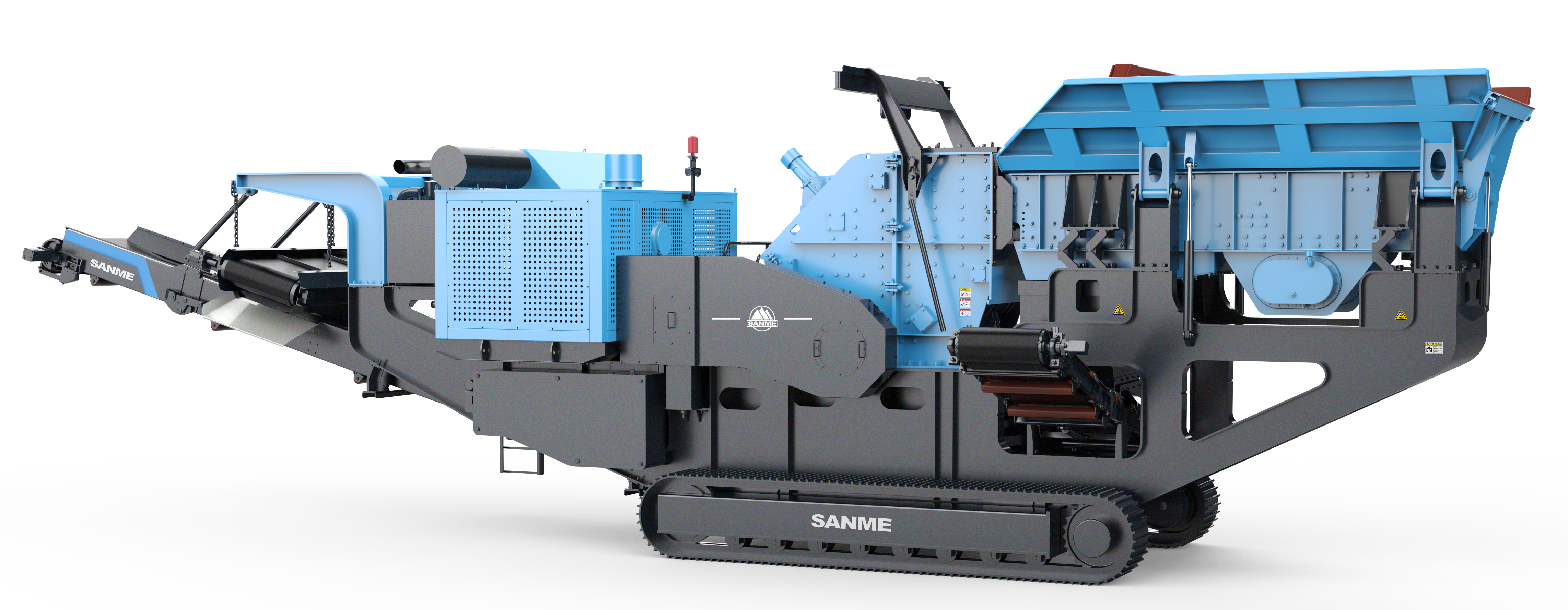 兩大移動破碎站：輪胎式vs履帶式，5方面對比讓你看清差別！