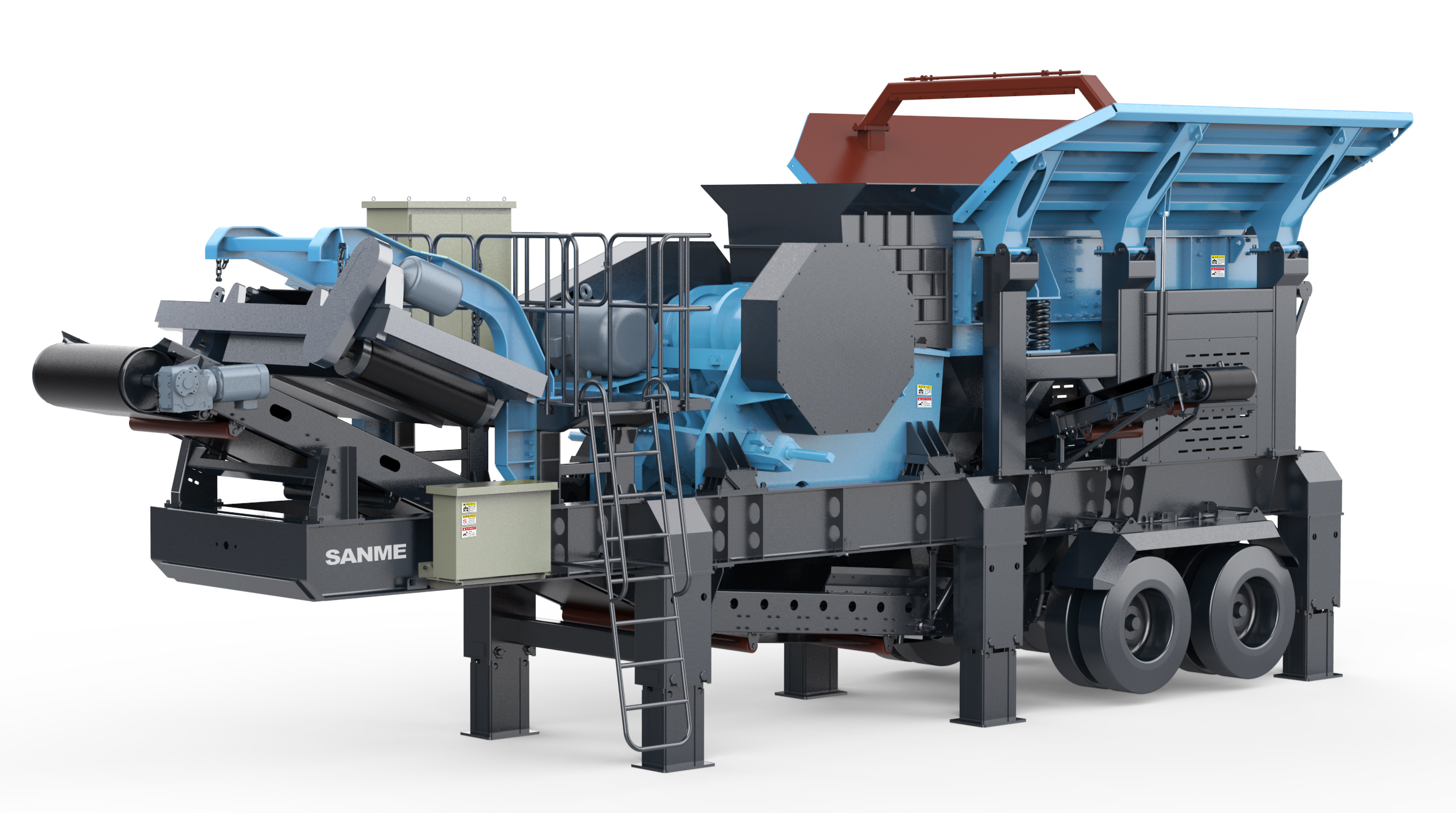 移動破碎機(jī)相對于常規(guī)破碎機(jī)有什么性能上的優(yōu)點？