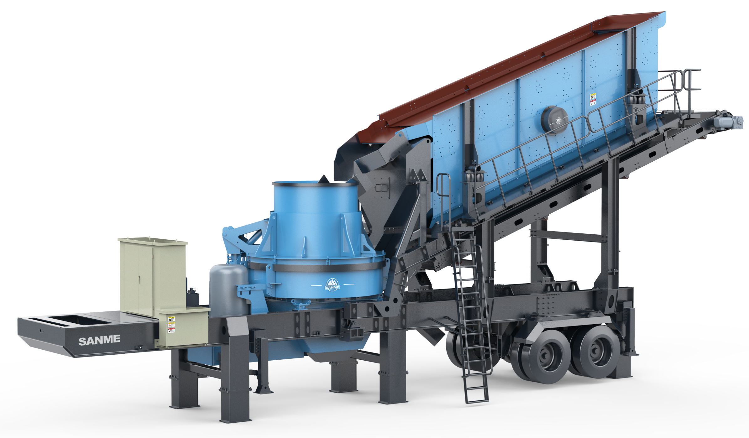 輪胎式移動(dòng)破碎站多少錢一套？