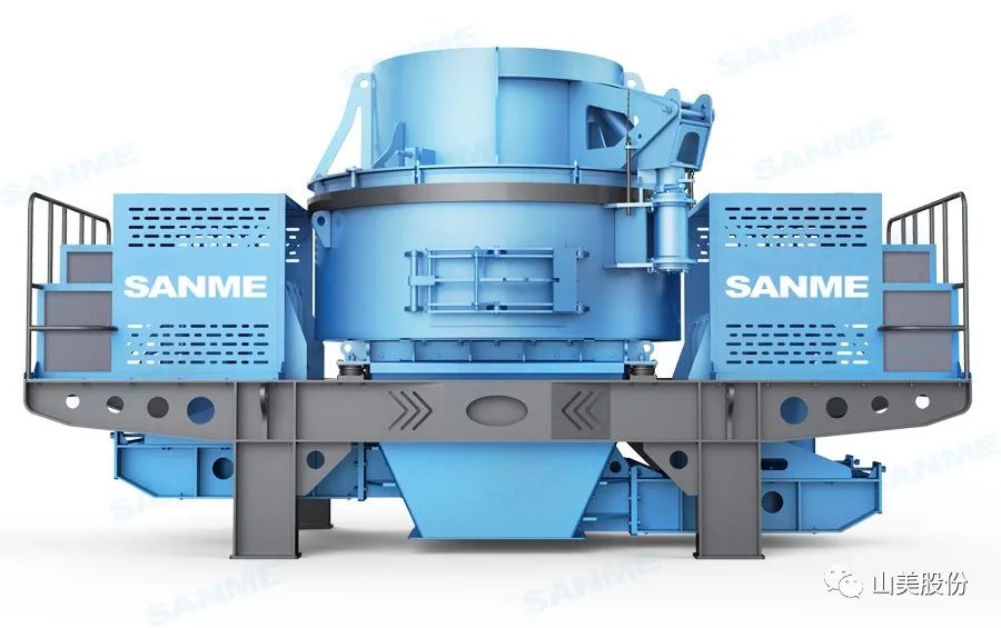 砂石協(xié)會(huì)報(bào)道！上海山美大進(jìn)料、大產(chǎn)量立式?jīng)_擊破碎機(jī)（制砂機(jī)）成功用于東方希望骨料生產(chǎn)線升級(jí)改造項(xiàng)目！
