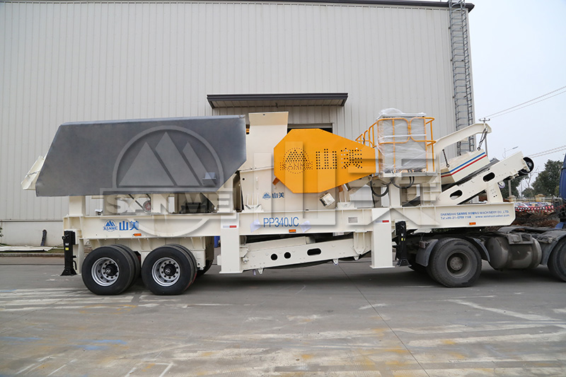 為什么說顎式移動破碎機，破碎大理石，碎料效果更好