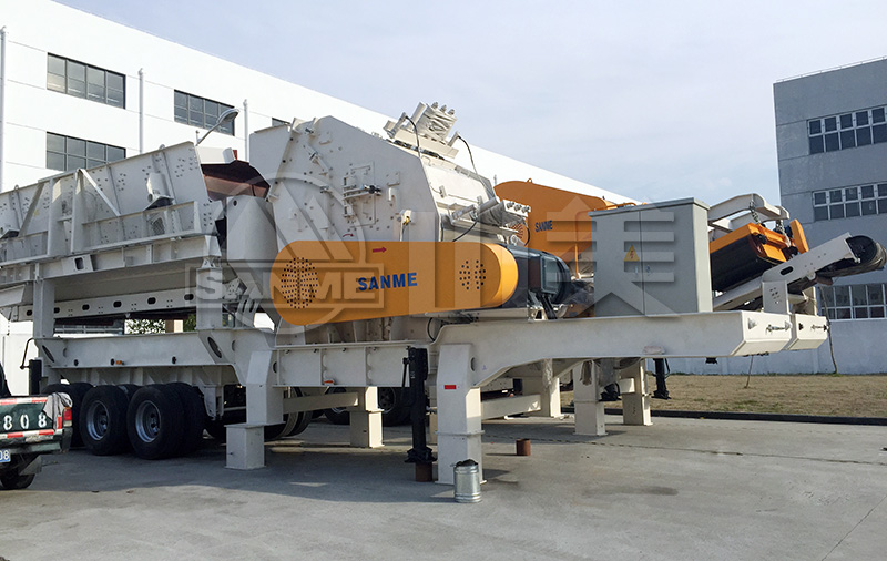 破碎鵝卵石為什么選擇用移動(dòng)破碎機(jī)？