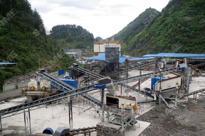 石灰石的機(jī)制砂生產(chǎn)線是怎樣的？