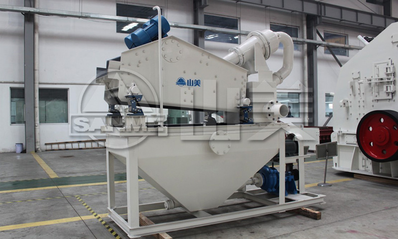 機(jī)制砂成品含泥量大怎么處理？