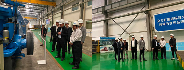 奉賢區(qū)人大常委會(huì)黨組書(shū)記、主任張培榮一行蒞臨上海山美股份開(kāi)展“優(yōu)環(huán)境、穩(wěn)經(jīng)濟(jì)”大走訪大調(diào)研