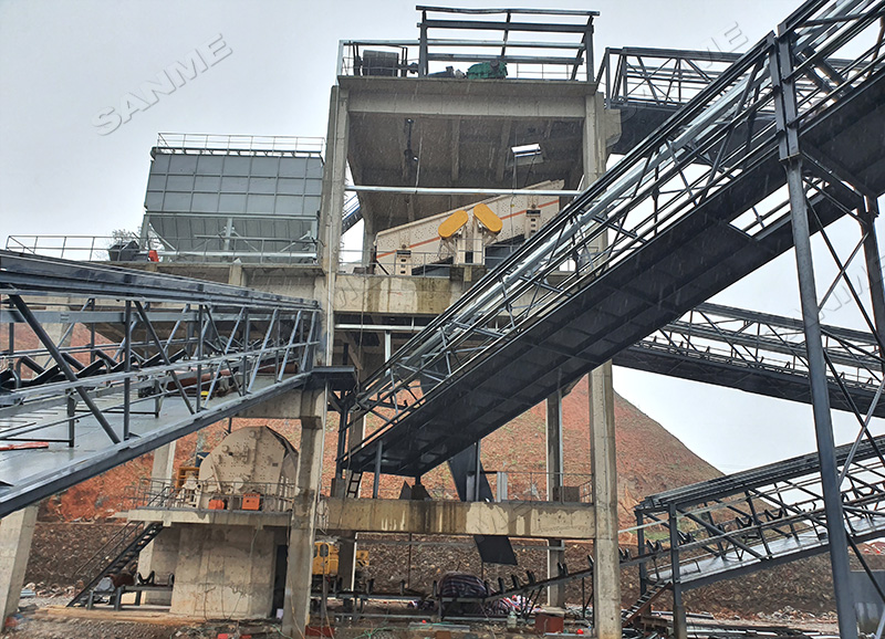 砂石骨料的生產(chǎn)線系統(tǒng)構(gòu)成有哪些？
