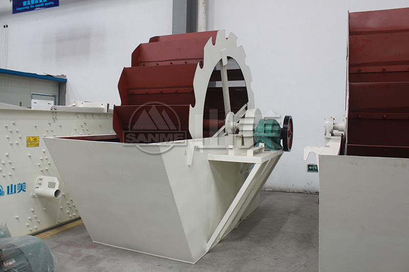 輪式洗砂機(jī)在大型骨料生產(chǎn)線中的作用有哪些？