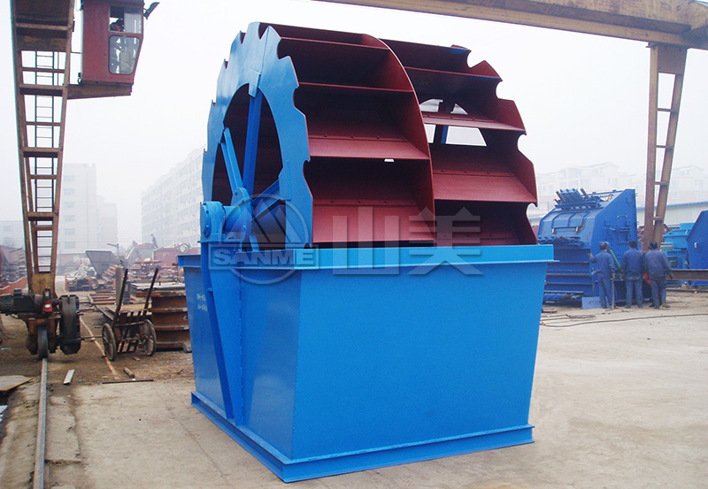 輪式洗砂機(jī)在大型骨料生產(chǎn)線中的作用有哪些？