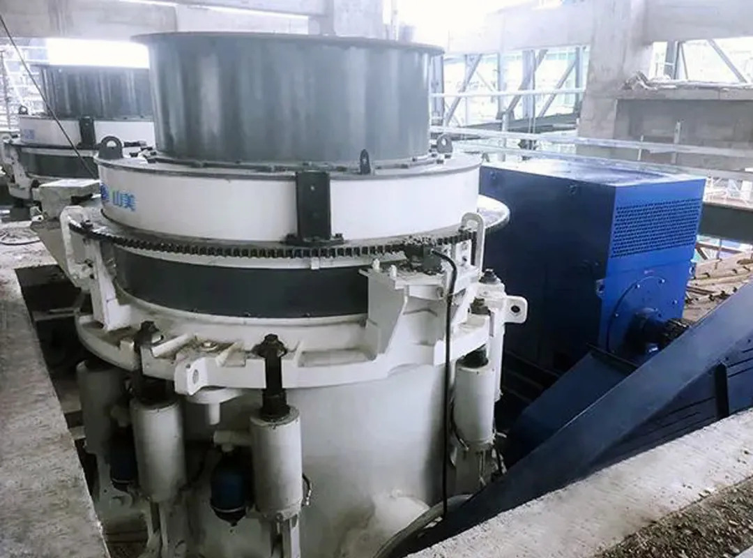 硬巖破碎新突破|山美E-SMS歐星系列液壓圓錐破碎機(jī)實(shí)現(xiàn)效能躍升