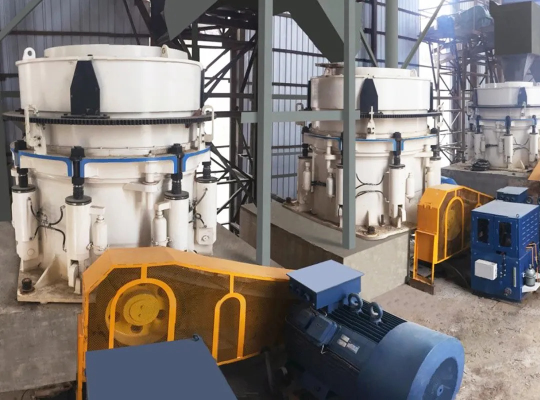 7臺(tái)SMS5000大型多缸液壓圓錐破碎機(jī)服務(wù)于湖北年產(chǎn)千萬(wàn)噸級(jí)硬巖骨料生產(chǎn)線